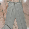Pantalón de lino beige